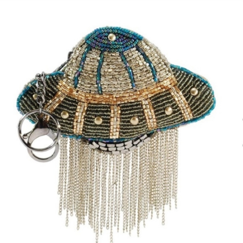 NWT Mary Frances UFO Key Fob 🛸
